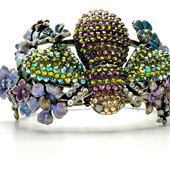 Kirk's Folly "To Bee or Not To Bee" Hinged Cuff Bracelet—AB Wings—Old Stock—NWT - Picture 7 of 16